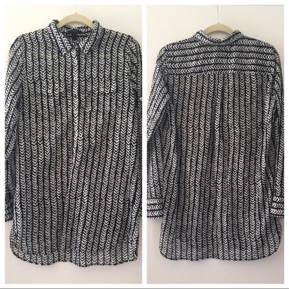 💋2/$25💋 NWT Ann Taylor Strapless Black + White - Picture 2 of 7